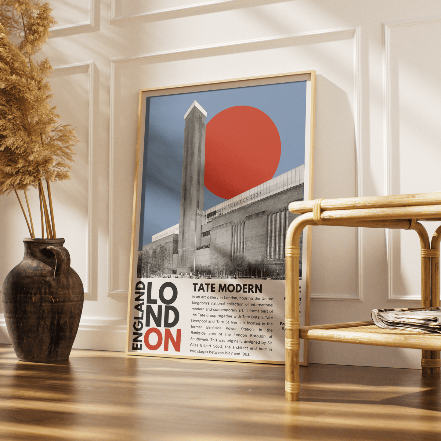 Tate Modern Illustration Posters - 98typesLondon Illustrations