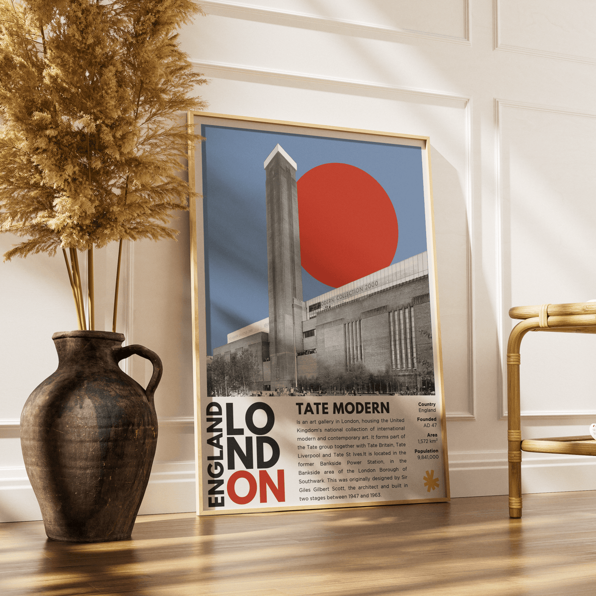 Tate Modern Illustration Posters - 98typesLondon Illustrations