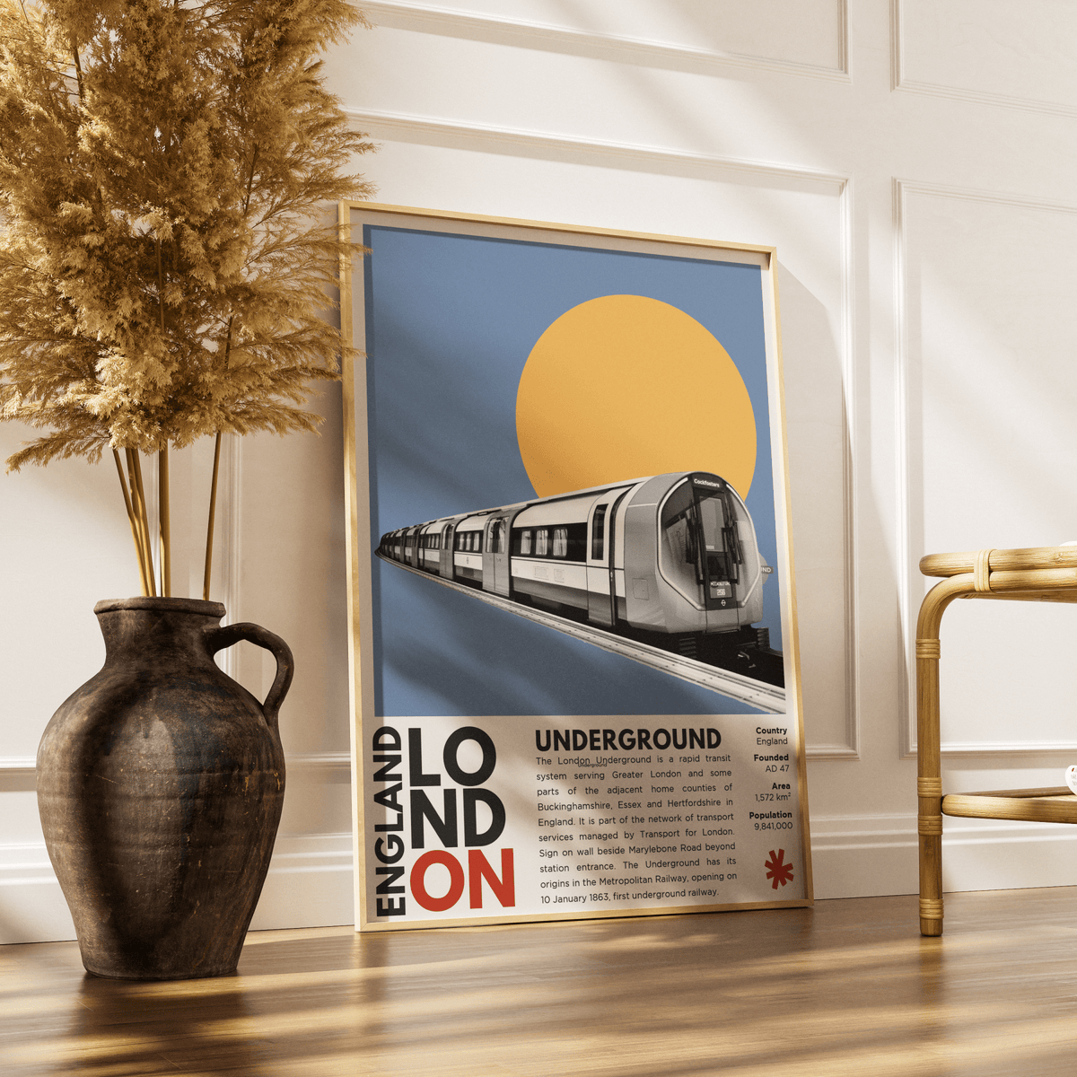 Underground Illustrations Posters - 98typesLondon Illustrations