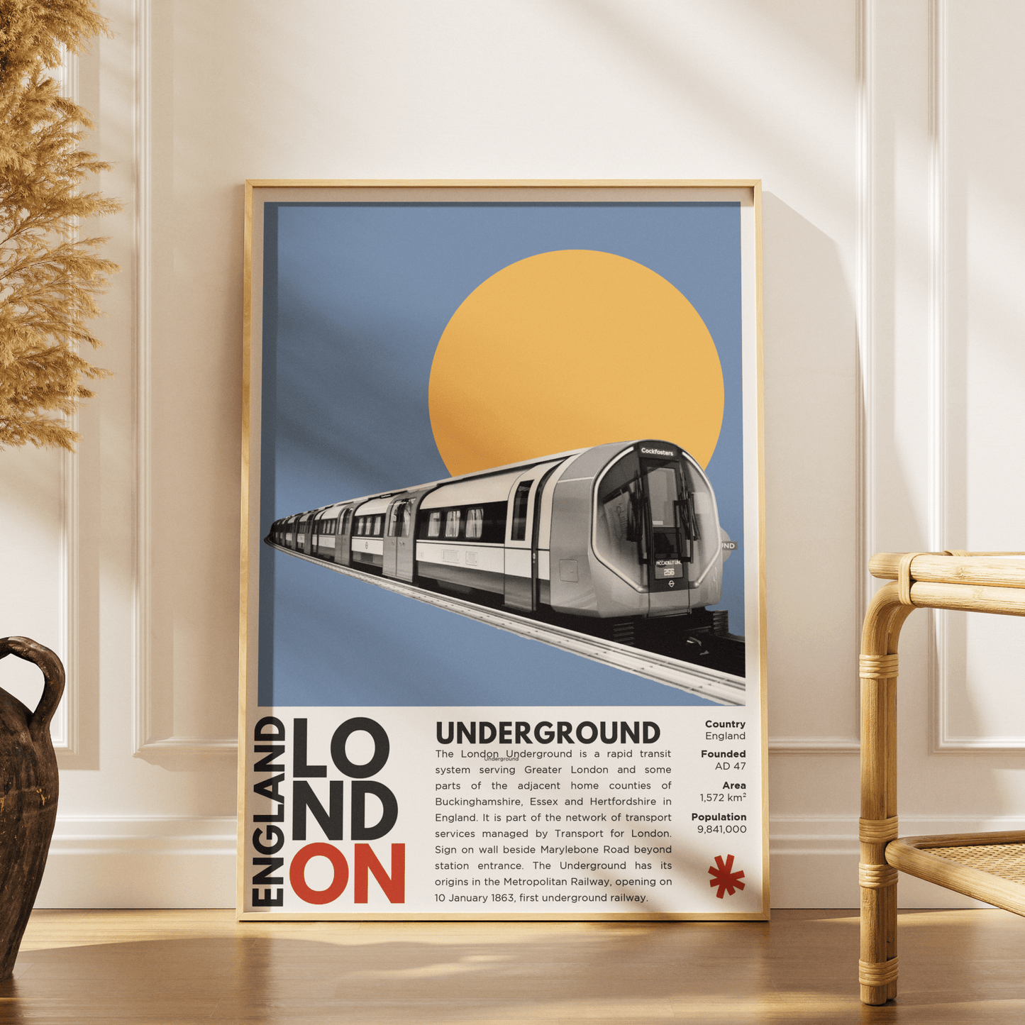 Underground Illustrations Posters - 98typesLondon Illustrations