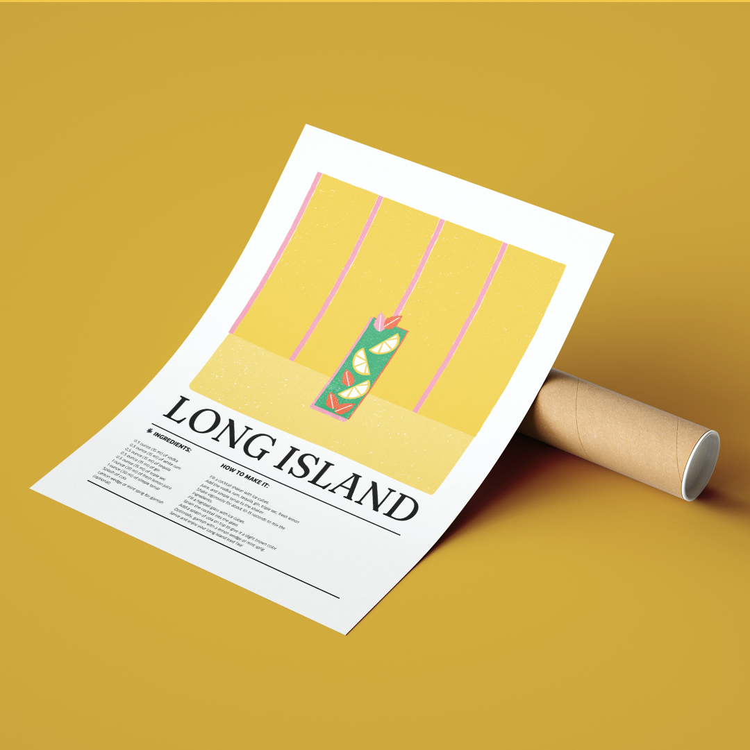 Long Island Cocktail Posters