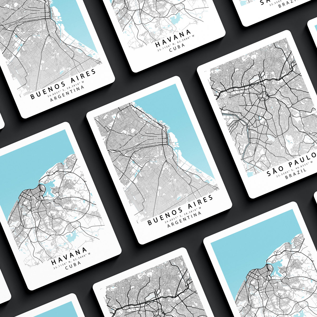 Where We Met Map | Custom Street Map Print - 98types