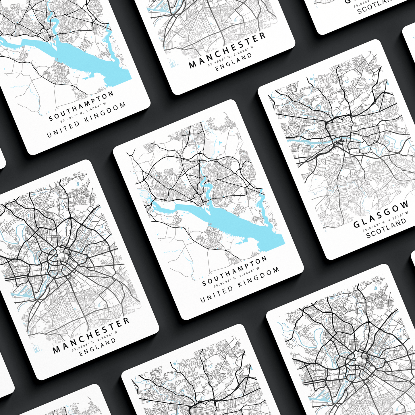 Where We Met Map | Custom Street Map Print - 98types