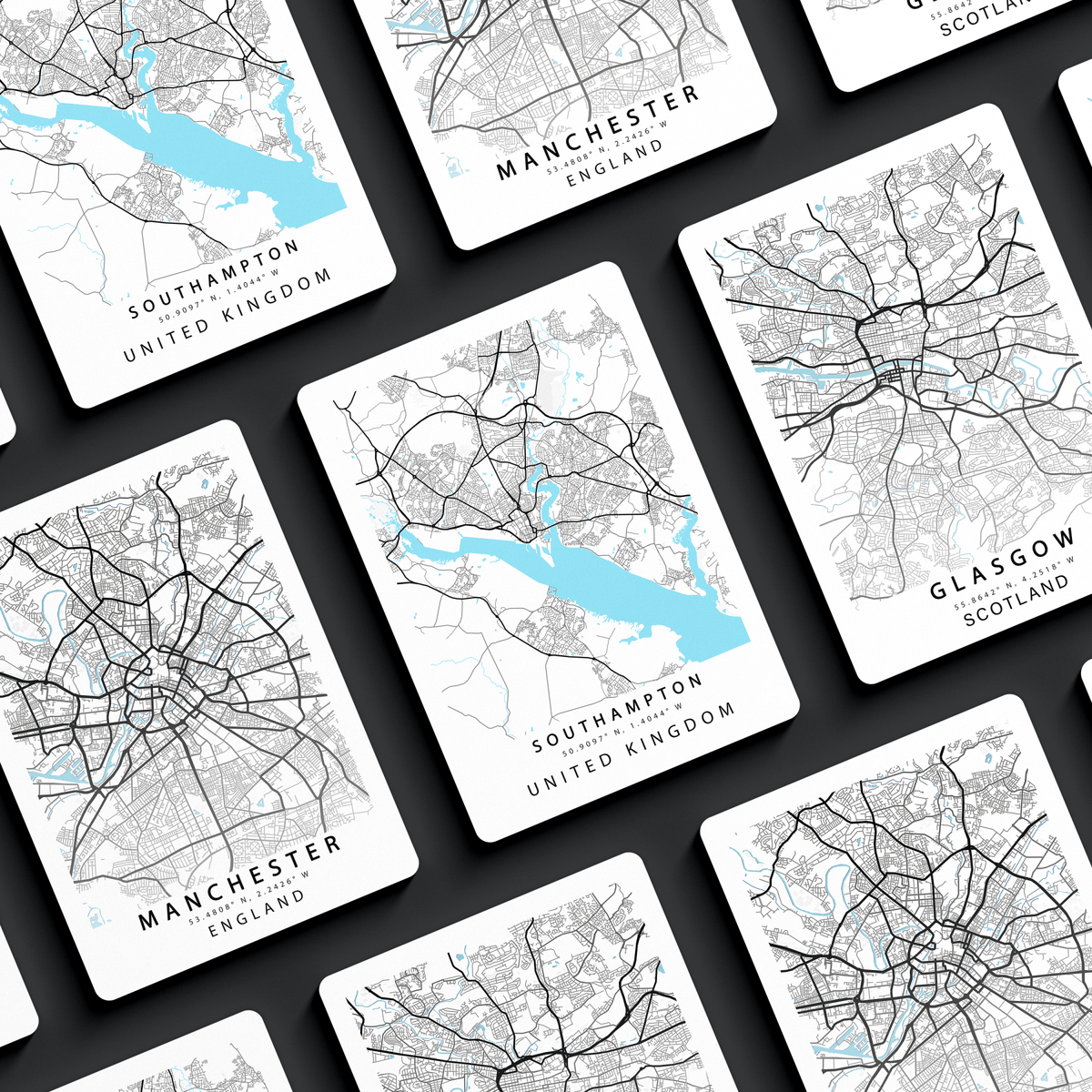 Where We Met Map | Custom Street Map Print - 98types
