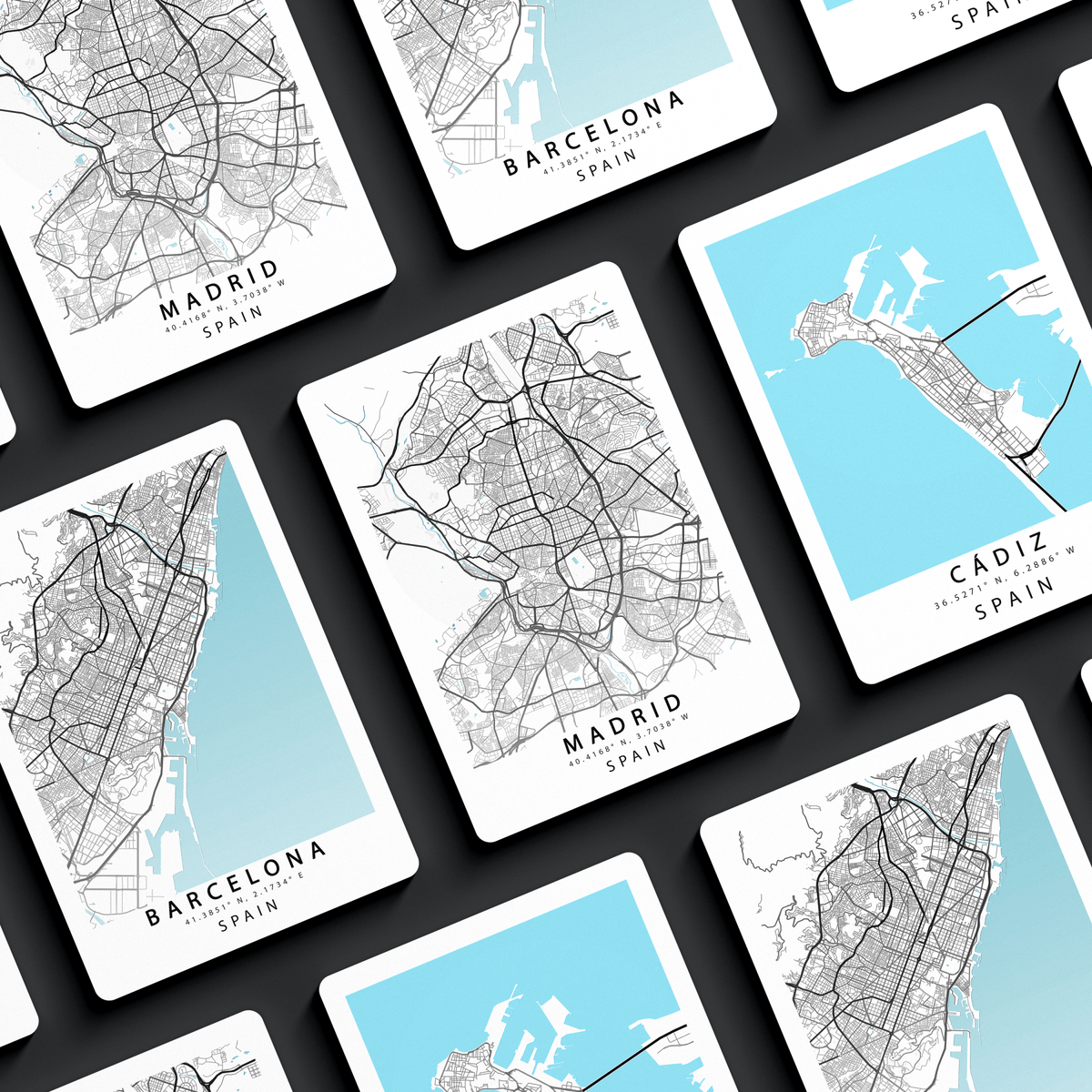 Where We Met Map | Custom Street Map Print - 98types