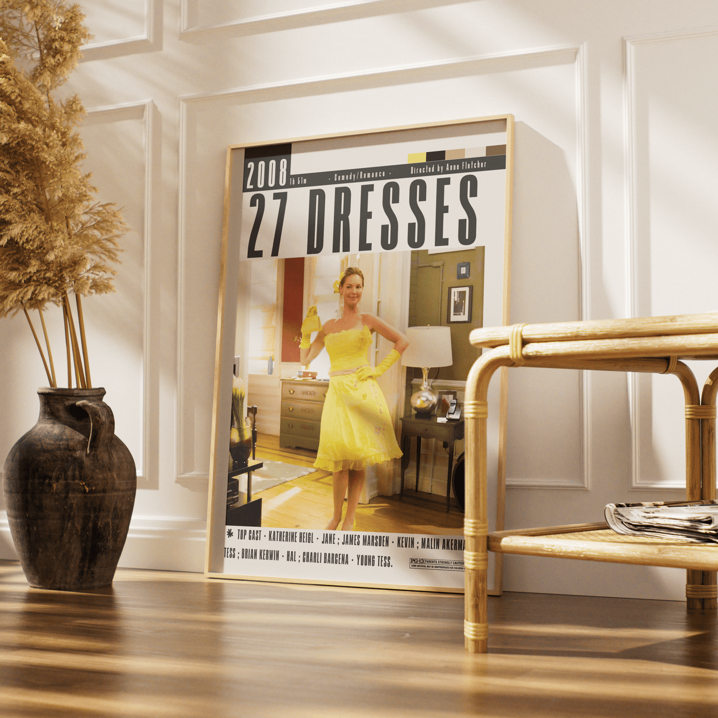 27 Dresses (2008) Movie Posters - 98 Types StudioModern Minimal Movies