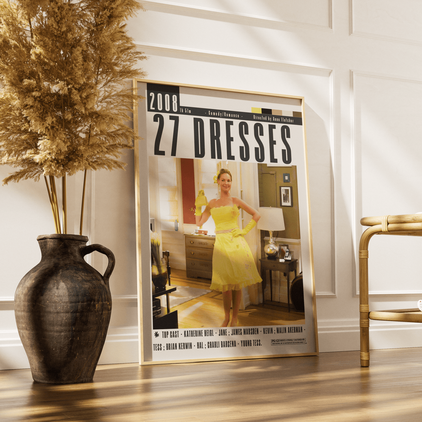 27 Dresses (2008) Movie Posters - 98 Types StudioModern Minimal Movies