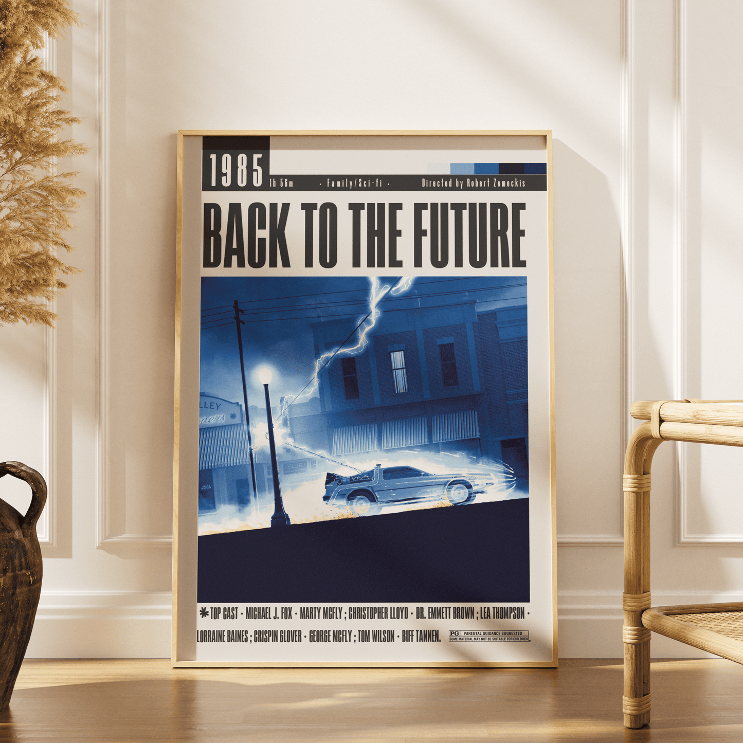 Back to the Future (1985) Movie Posters - 98 Types StudioModern Minimal Movies