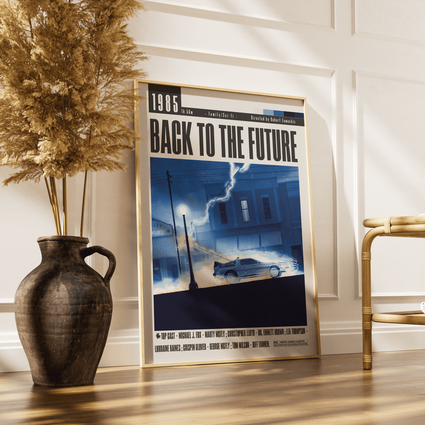 Back to the Future (1985) Movie Posters - 98 Types StudioModern Minimal Movies