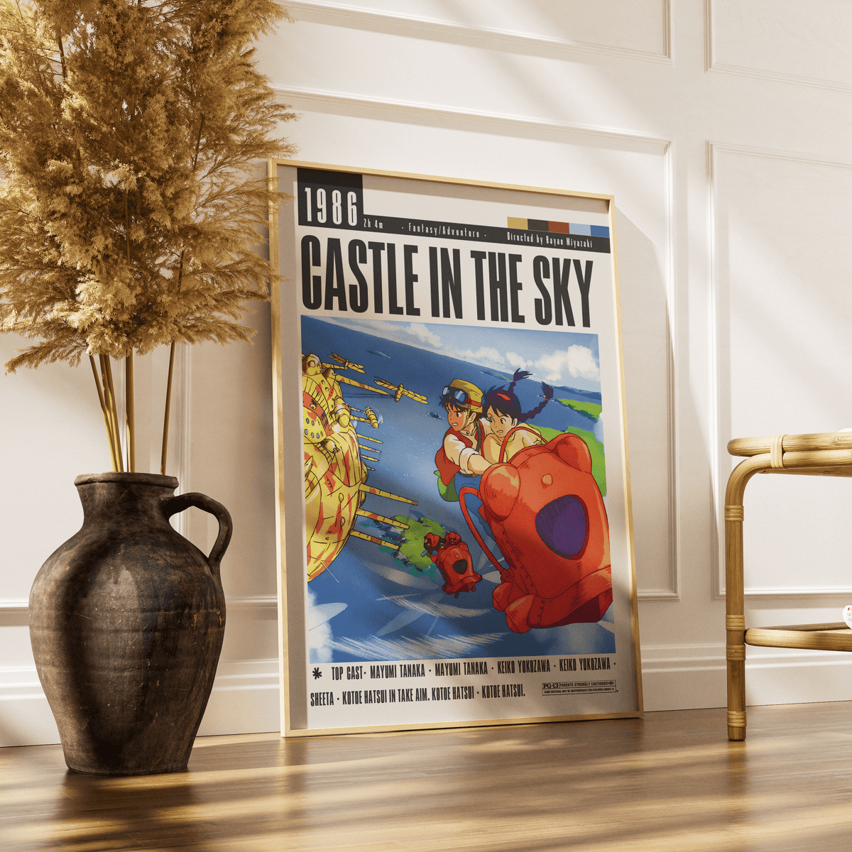 Castle in the Sky (1986) Movie Posters - 98 Types StudioModern Minimal Movies
