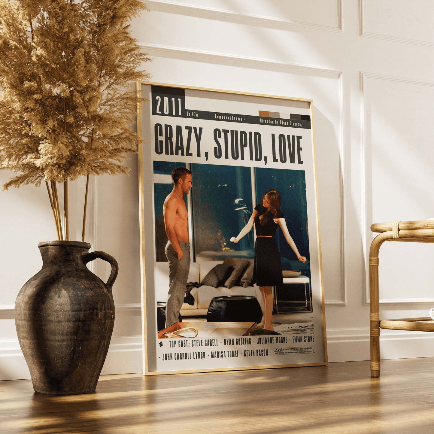 Crazy, Stupid, Love (2011) Movie Poster - 98 Types StudioModern Minimal Movies