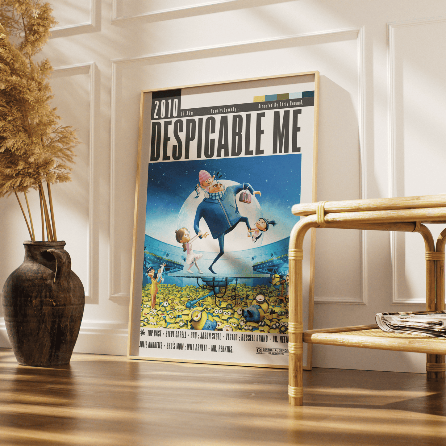 Despicable Me (2010) Movie Poster - 98 Types StudioModern Minimal Movies