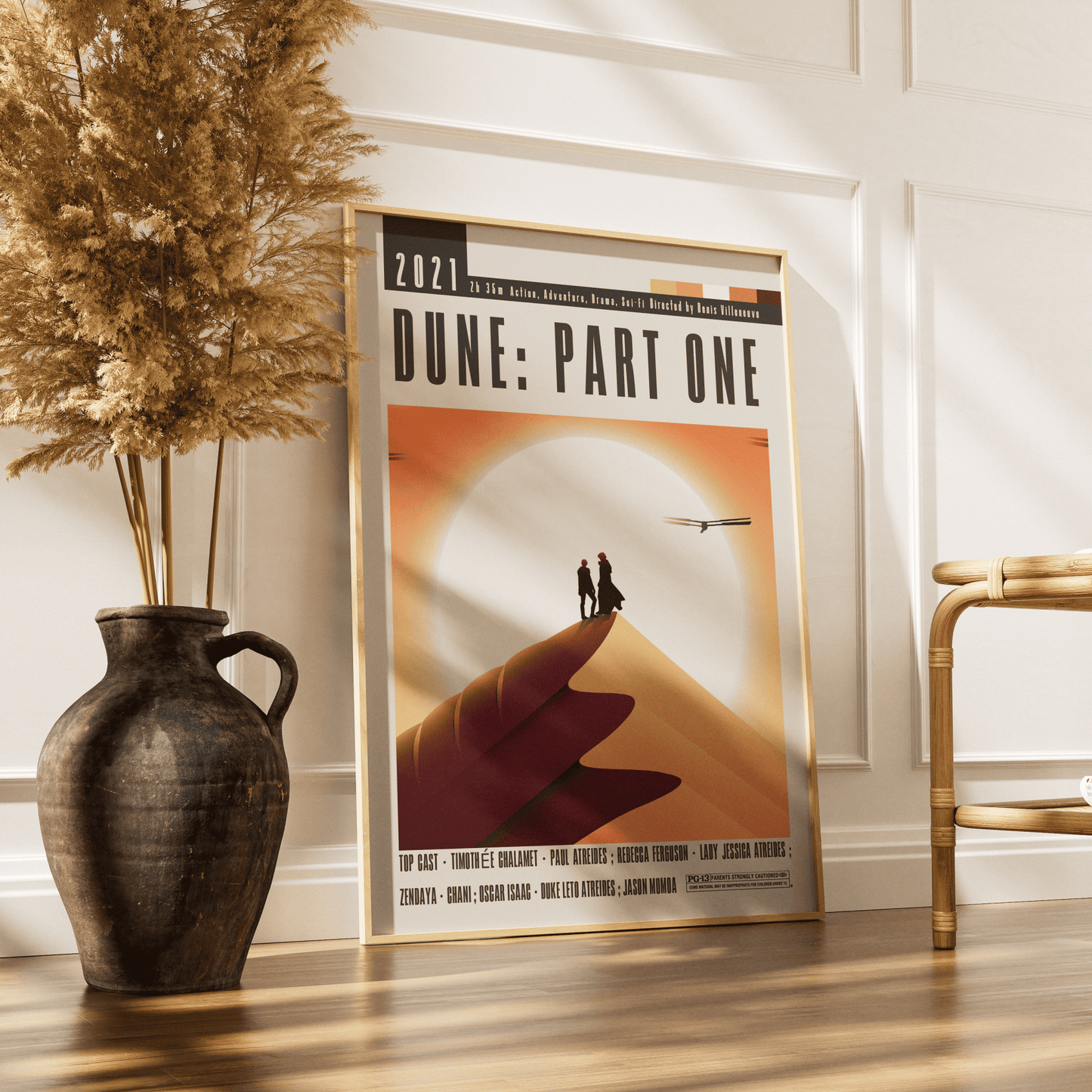 Dune: Part One (2021) Movie Poster - 98 Types StudioModern Minimal Movies