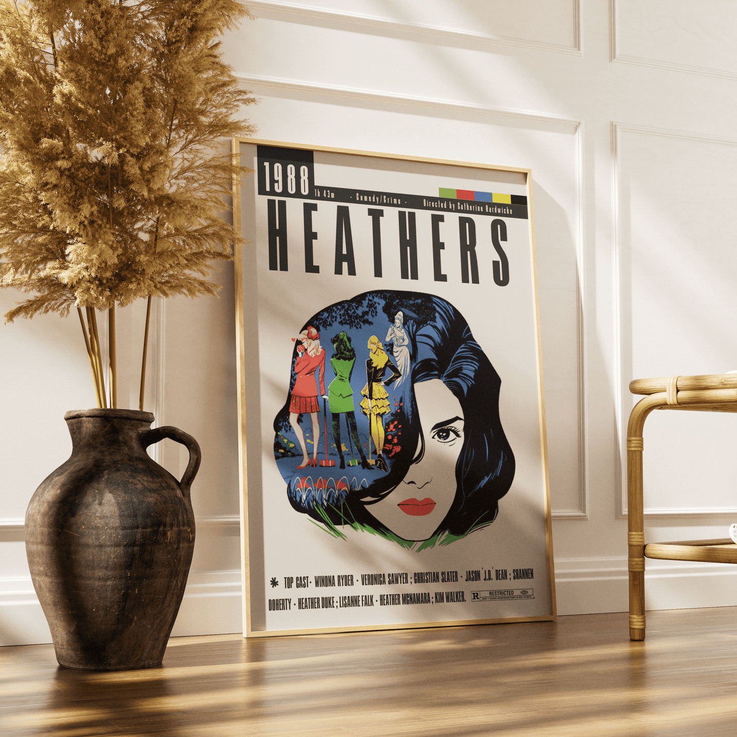 Heathers (1988) Movie Posters - 98 Types StudioModern Minimal Movies