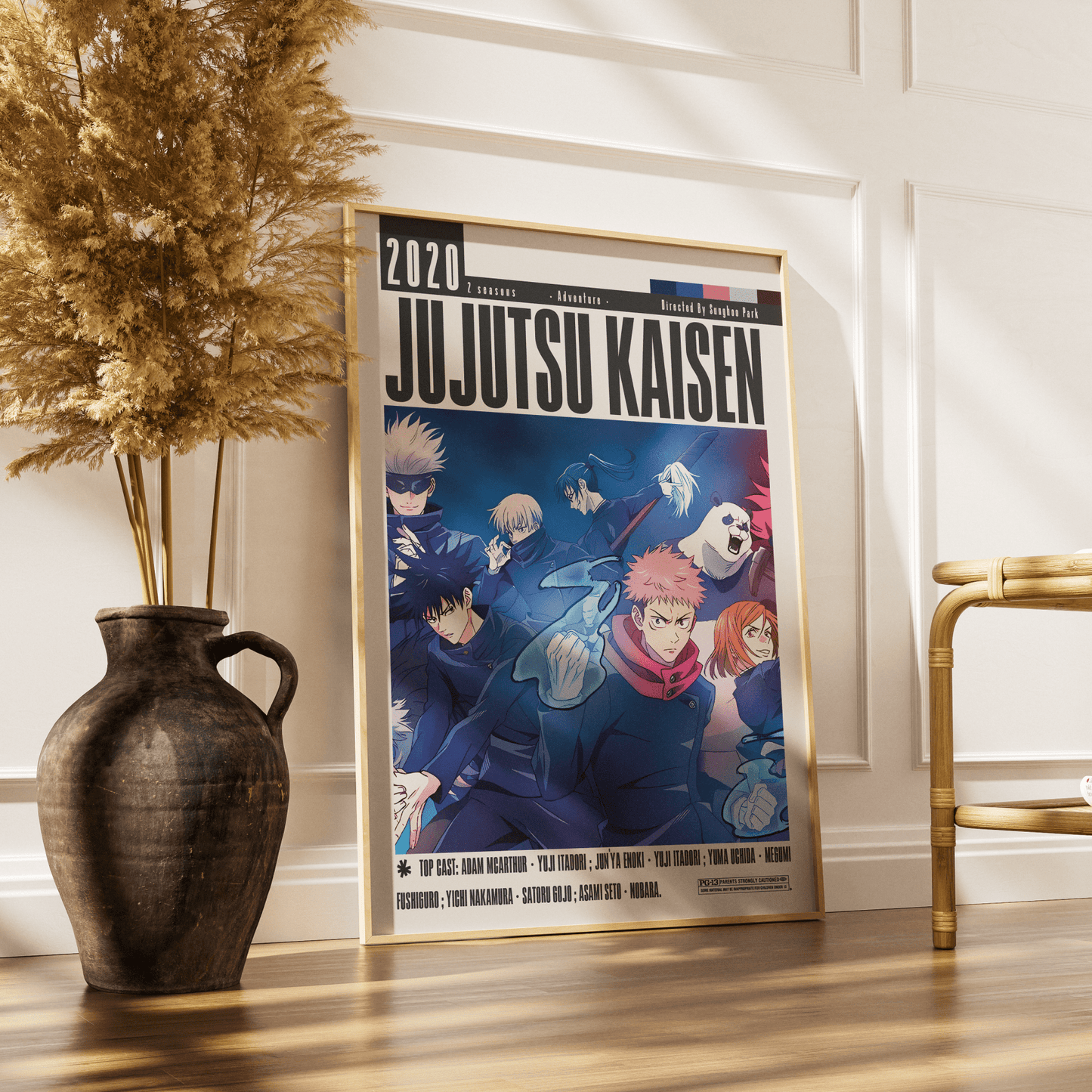 Jujutsu Kaisen 2020 Anime Poster - 98 Types StudioModern Minimal Movies