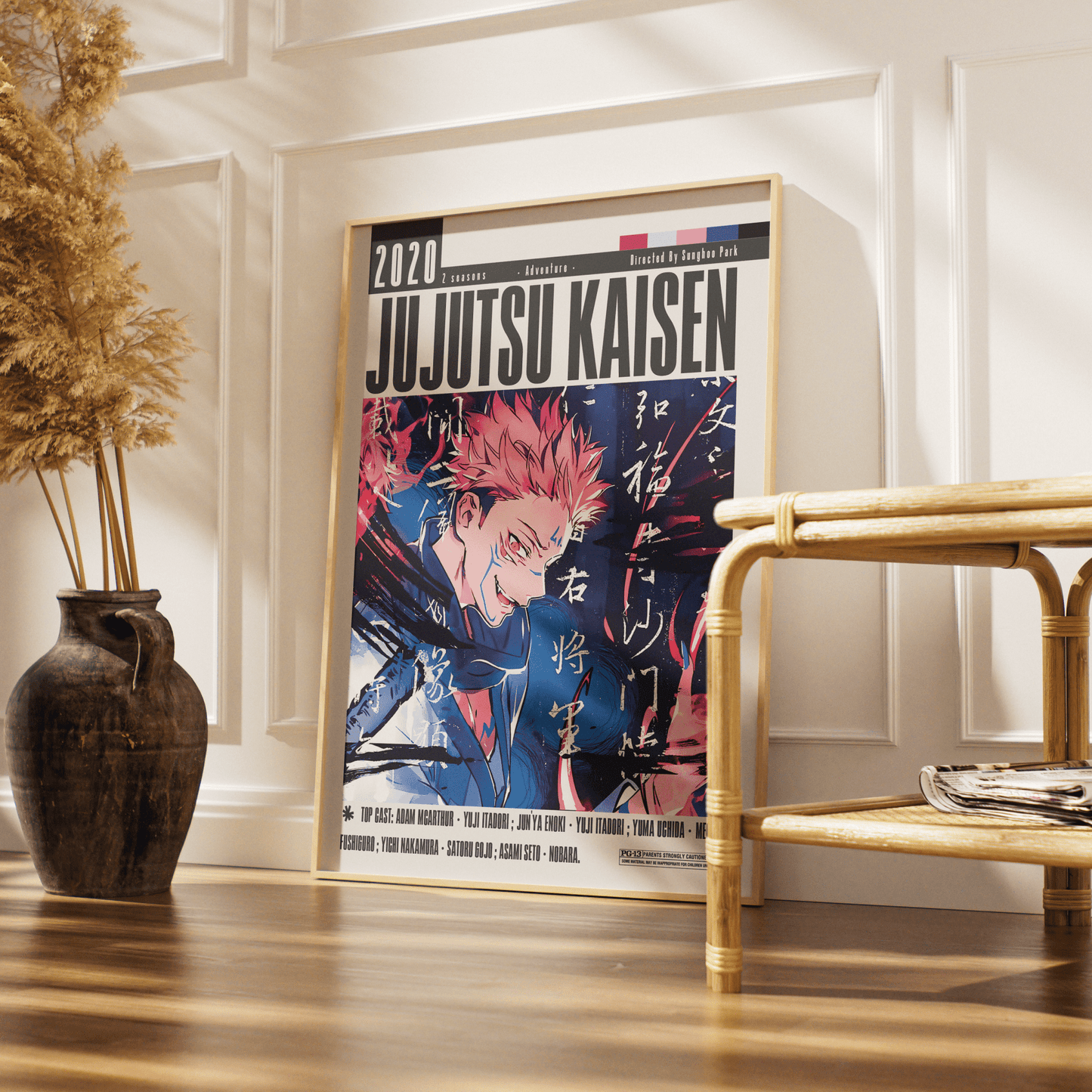 Jujutsu Kaisen (2020) Anime Posters - 98 Types StudioModern Minimal Movies