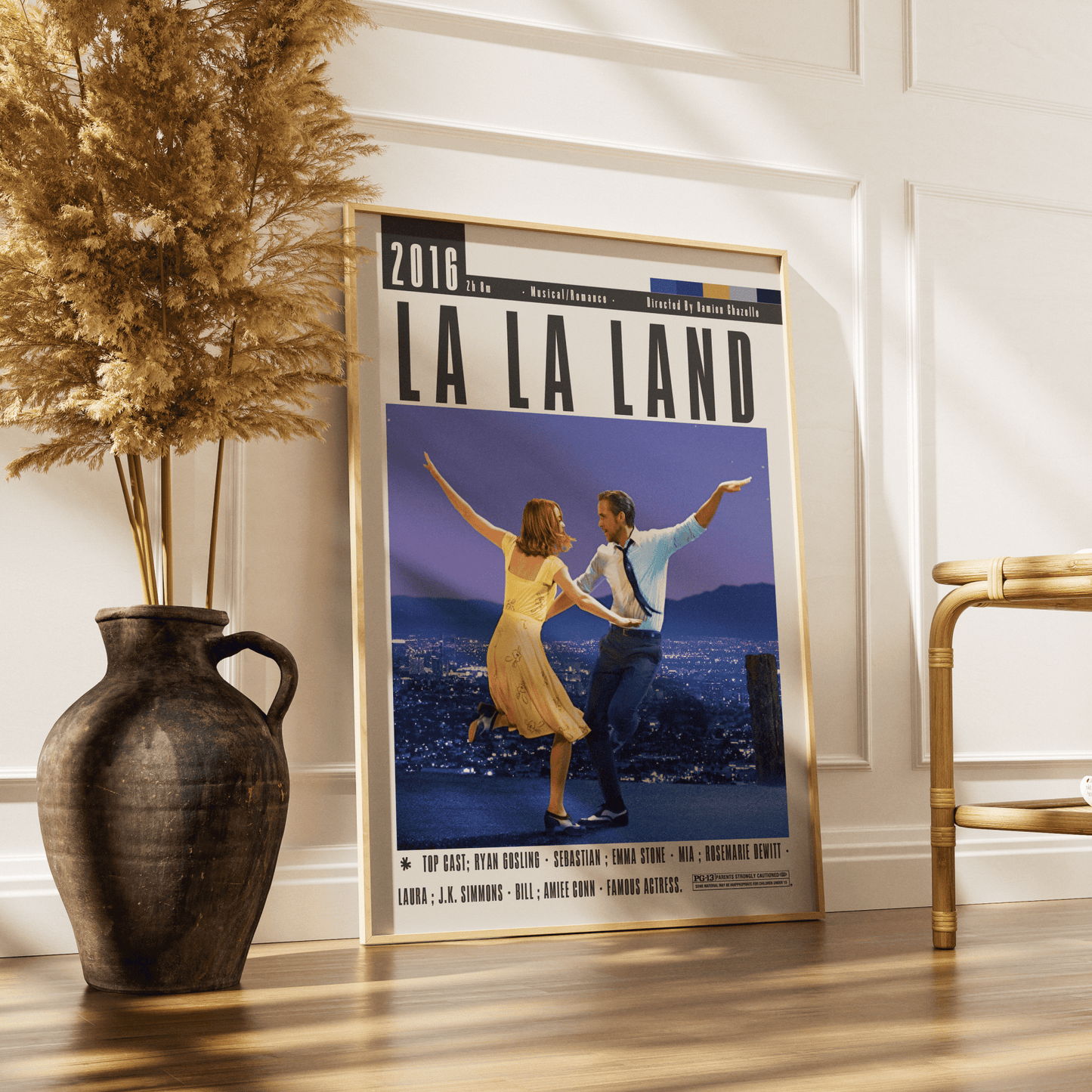 La La Land (2016) Movie Poster - 98 Types StudioModern Minimal Movies