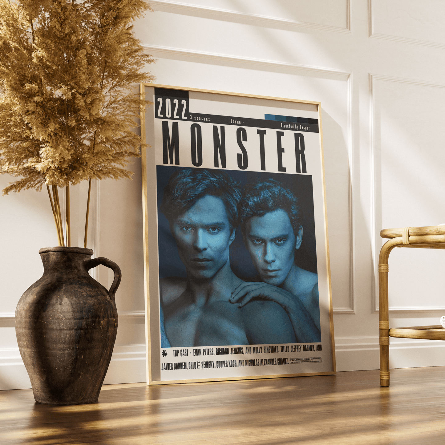 Monster: The Jeffrey Dahmer Story (2022) Poster - 98 Types StudioModern Minimal Movies