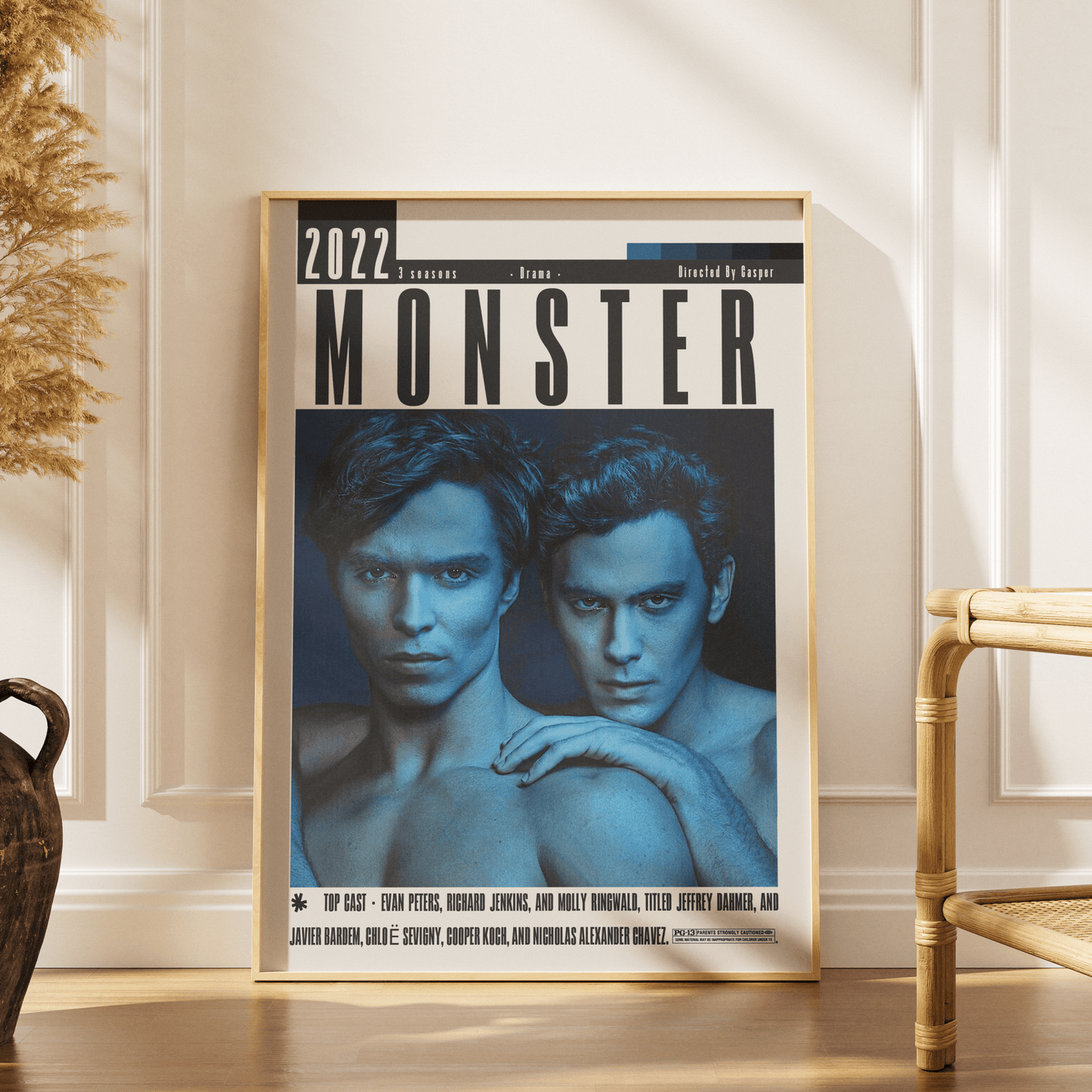 Monster: The Jeffrey Dahmer Story (2022) Poster - 98 Types StudioModern Minimal Movies