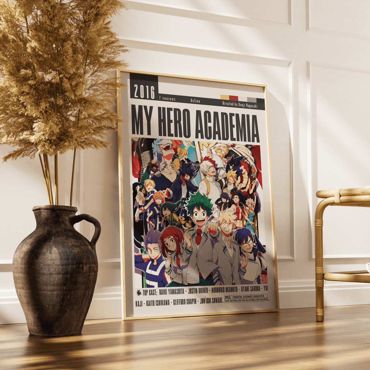 My Hero Academia (2016) Anime Poster - 98 Types StudioModern Minimal Movies