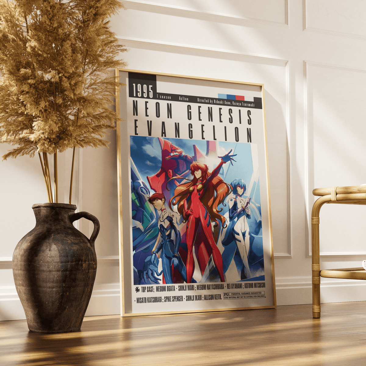 Neon Genesis Evangelion (1995) Anime Poster - 98 Types StudioModern Minimal Movies