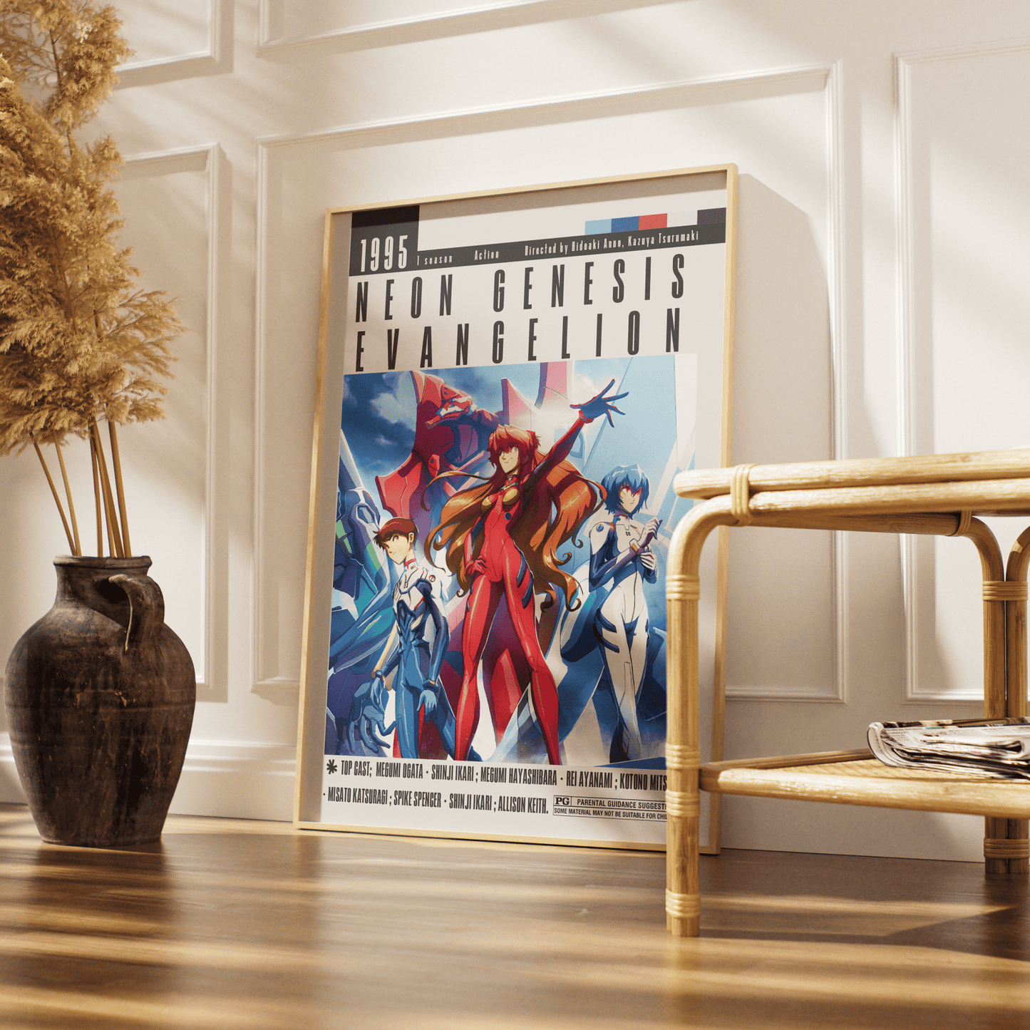 Neon Genesis Evangelion (1995) Anime Poster - 98 Types StudioModern Minimal Movies