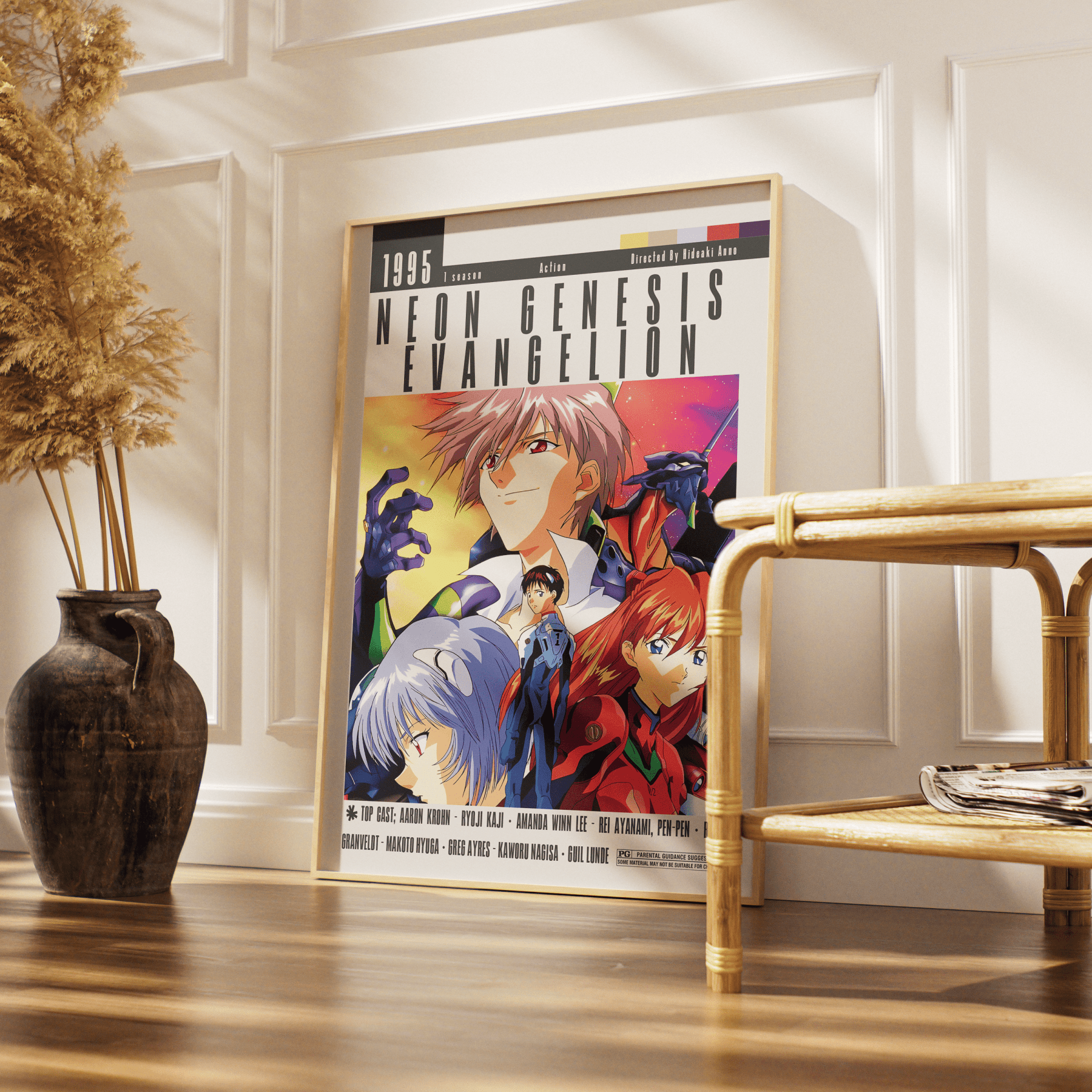 Neon Genesis Evangelion (1995) Anime Posters - 98 Types StudioModern Minimal Movies