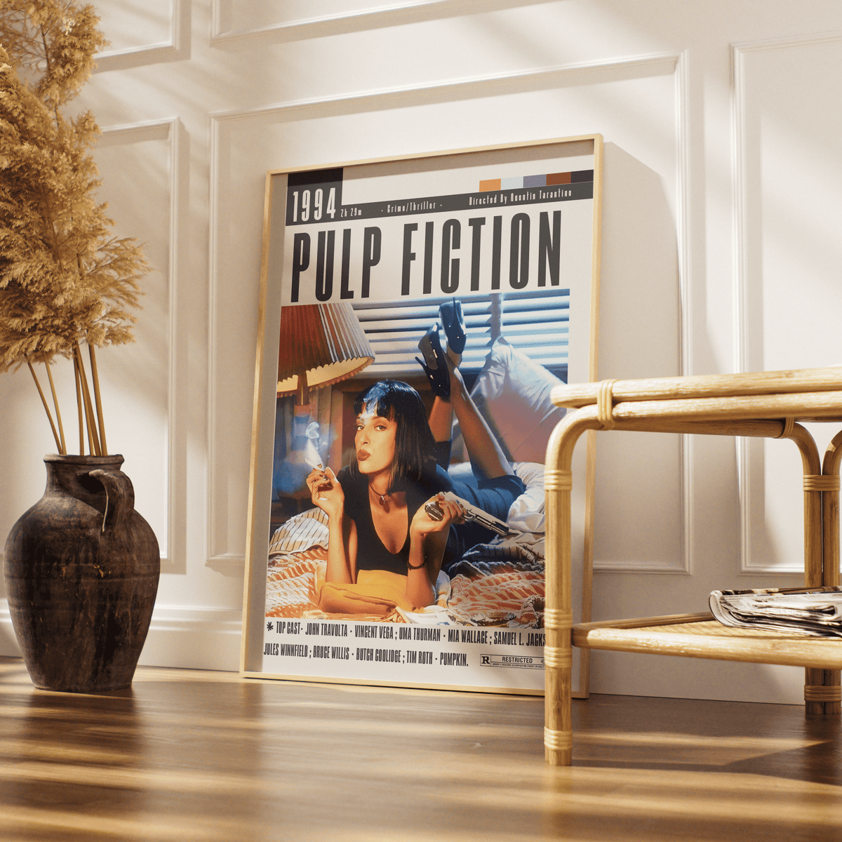 Pulp Fiction (1994) movie poster – design 3 – 98types