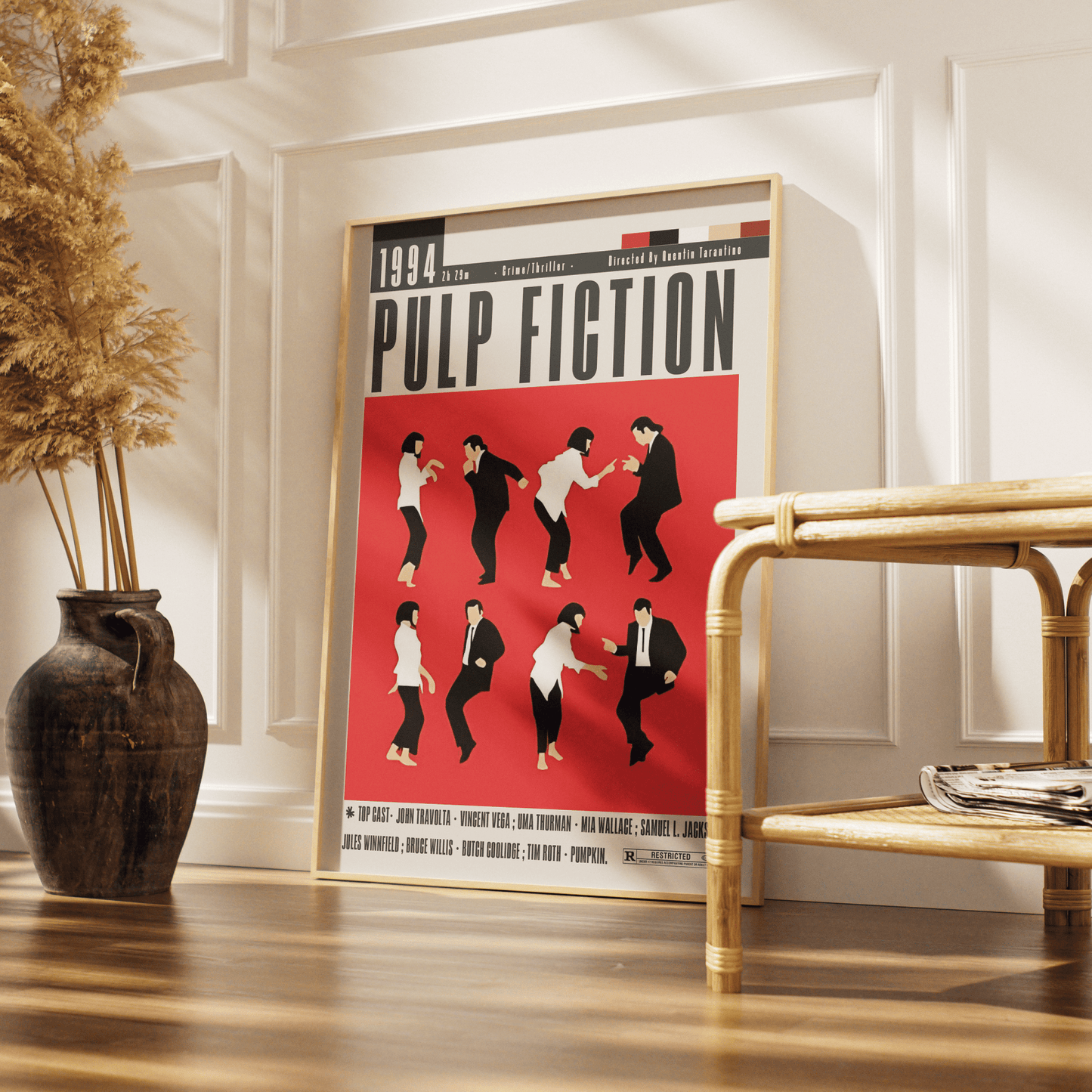 Pulp Fiction (1994) Movies Posters - 98 Types StudioModern Minimal Movies