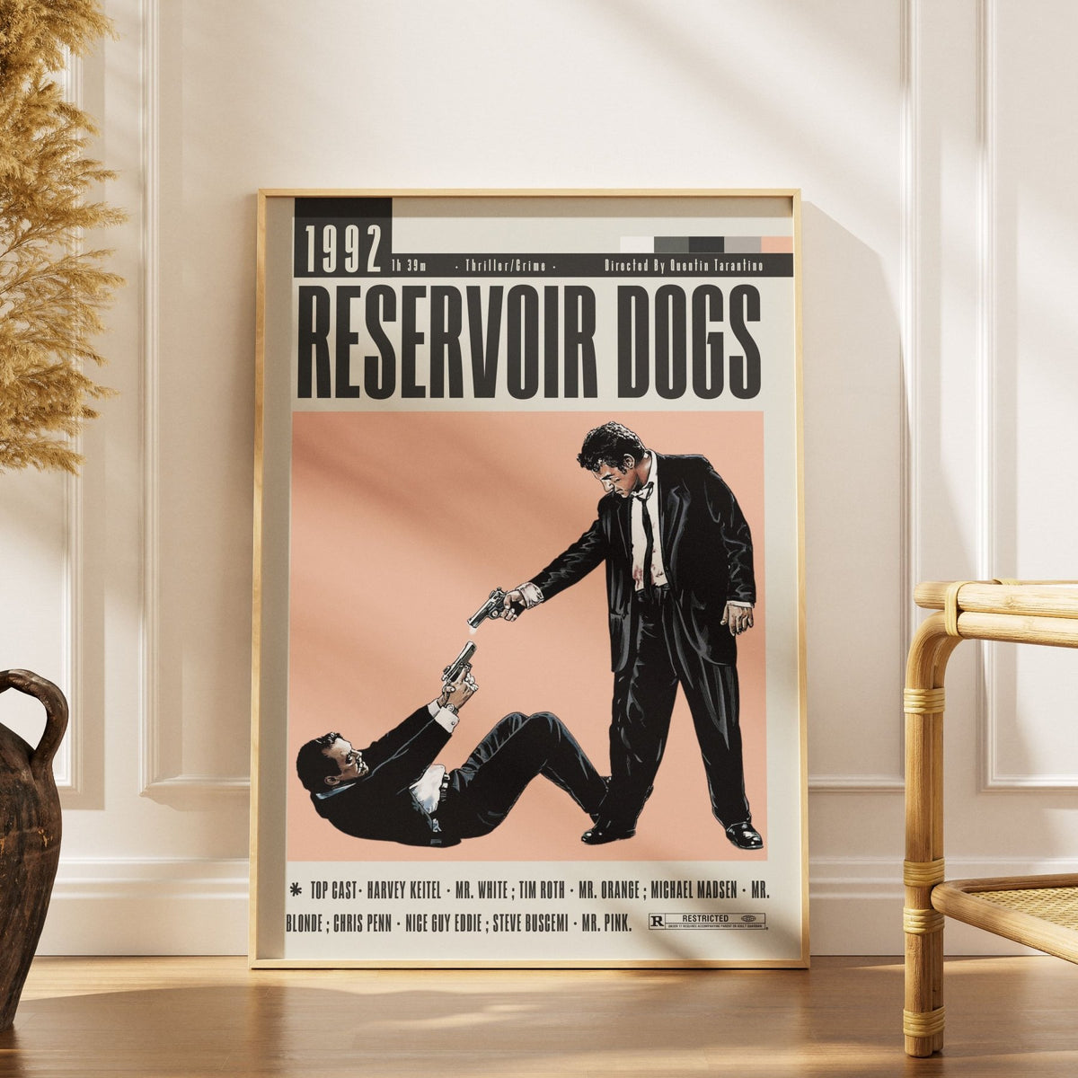 Reservoir Dogs (1992) poster – additional design – 98types