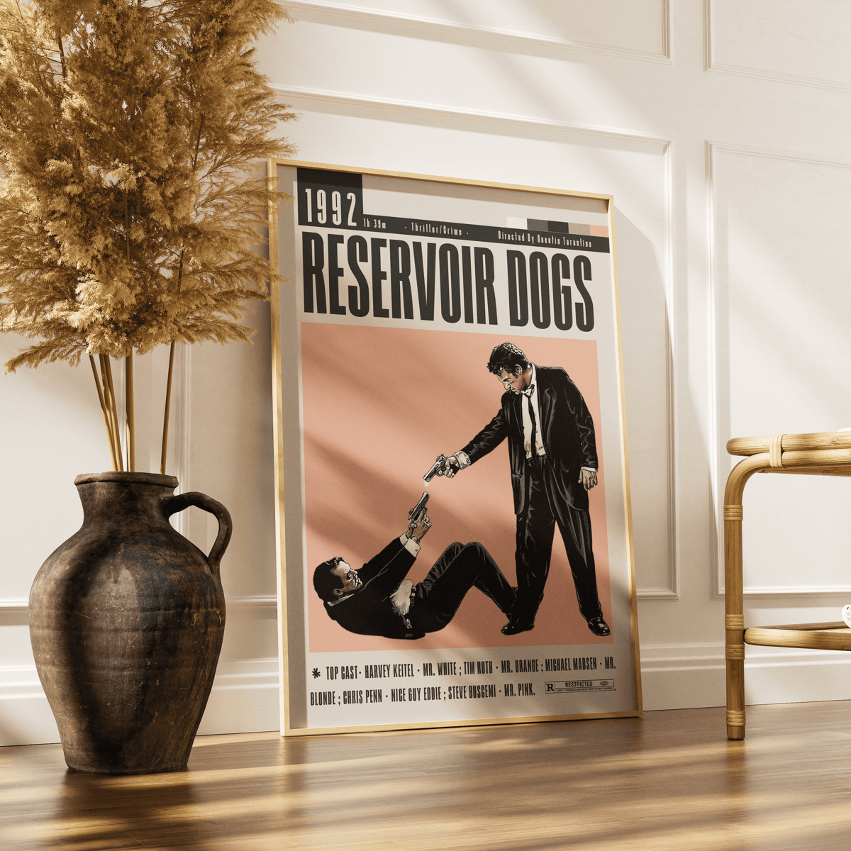 Reservoir Dogs (1992) poster – additional design – 98types
