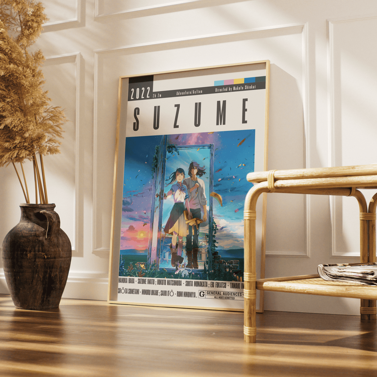 Suzume (2022) Anime Posters - 98 Types StudioModern Minimal Movies