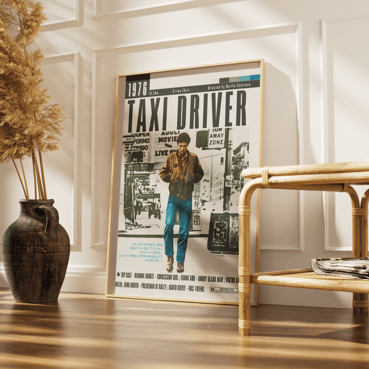 Taxi Driver (1976) Movies Posters - 98 Types StudioModern Minimal Movies