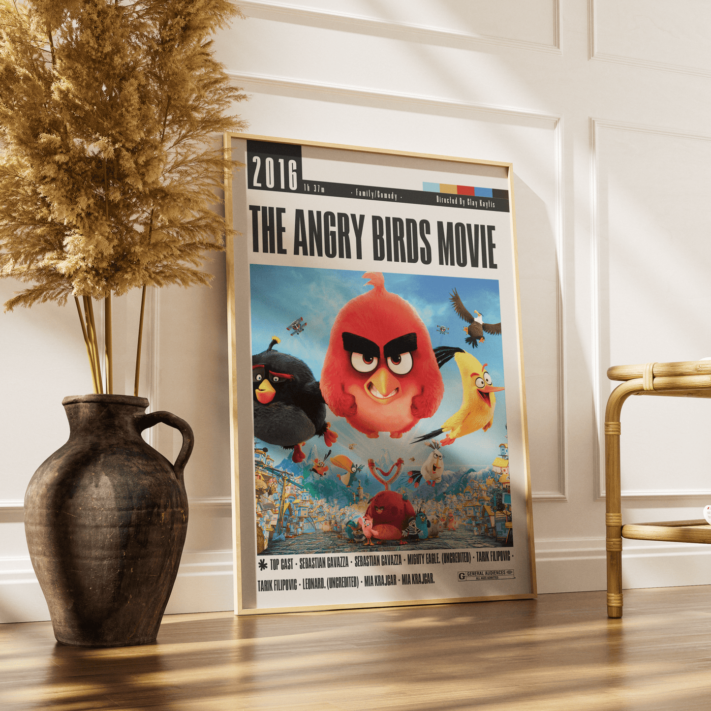 The Angry Birds Movie (2016) Poster - 98 Types StudioModern Minimal Movies