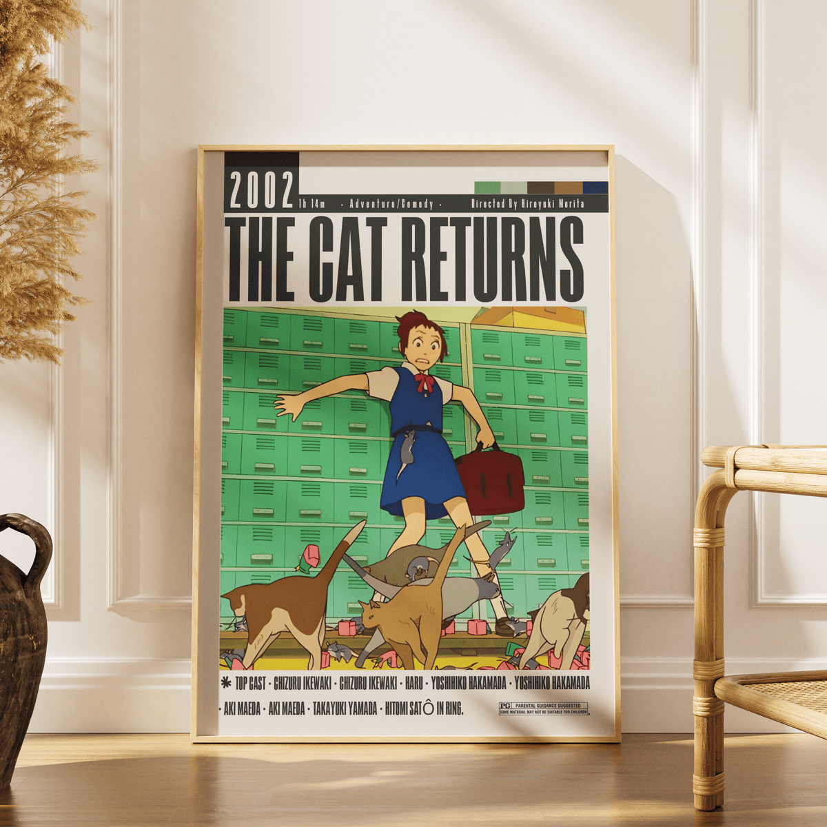 The Cat Returns (2002) Movie Posters - 98 Types StudioModern Minimal Movies