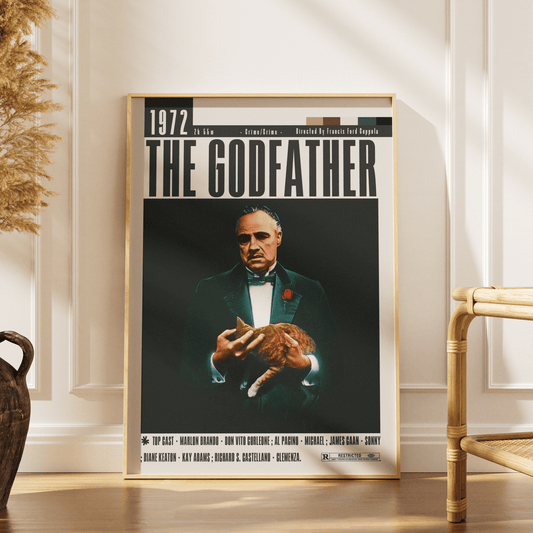 The Godfather (1972) Movie Posters - 98 Types StudioModern Minimal Movies