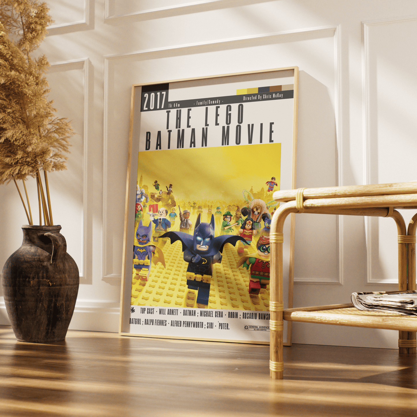 The LEGO Batman Movie (2017) Poster - 98 Types StudioModern Minimal Movies