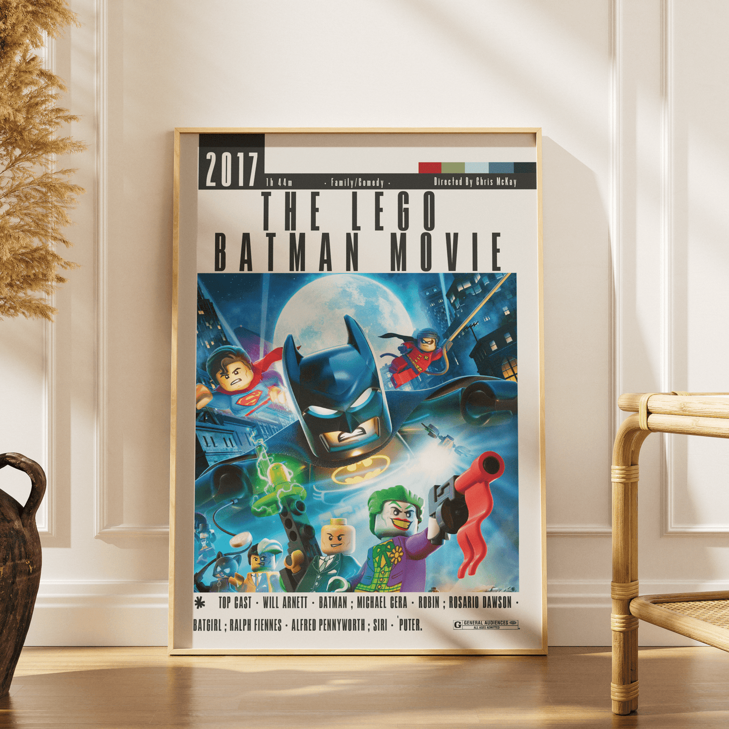 The LEGO Batman Movie (2017) Posters - 98 Types StudioModern Minimal Movies