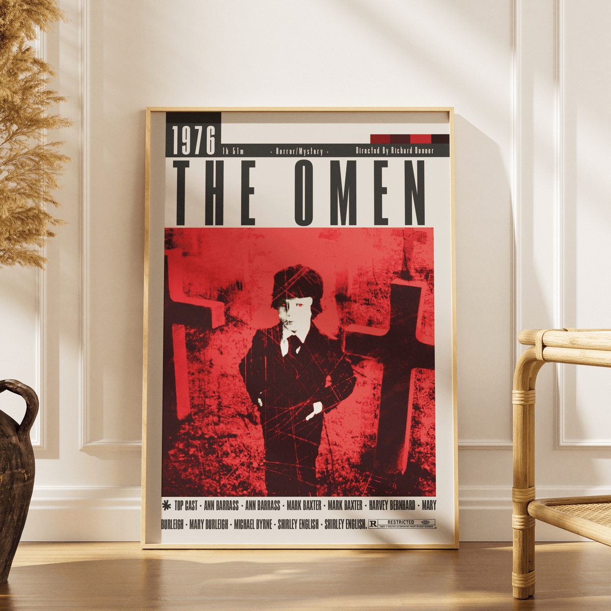 The Omen (1976) Movie Posters - 98 Types StudioModern Minimal Movies