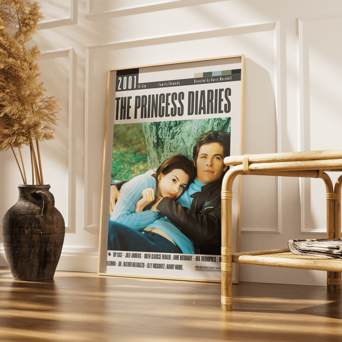 The Princess Diaries 2001 Movie Poster - 98 Types StudioModern Minimal Movies