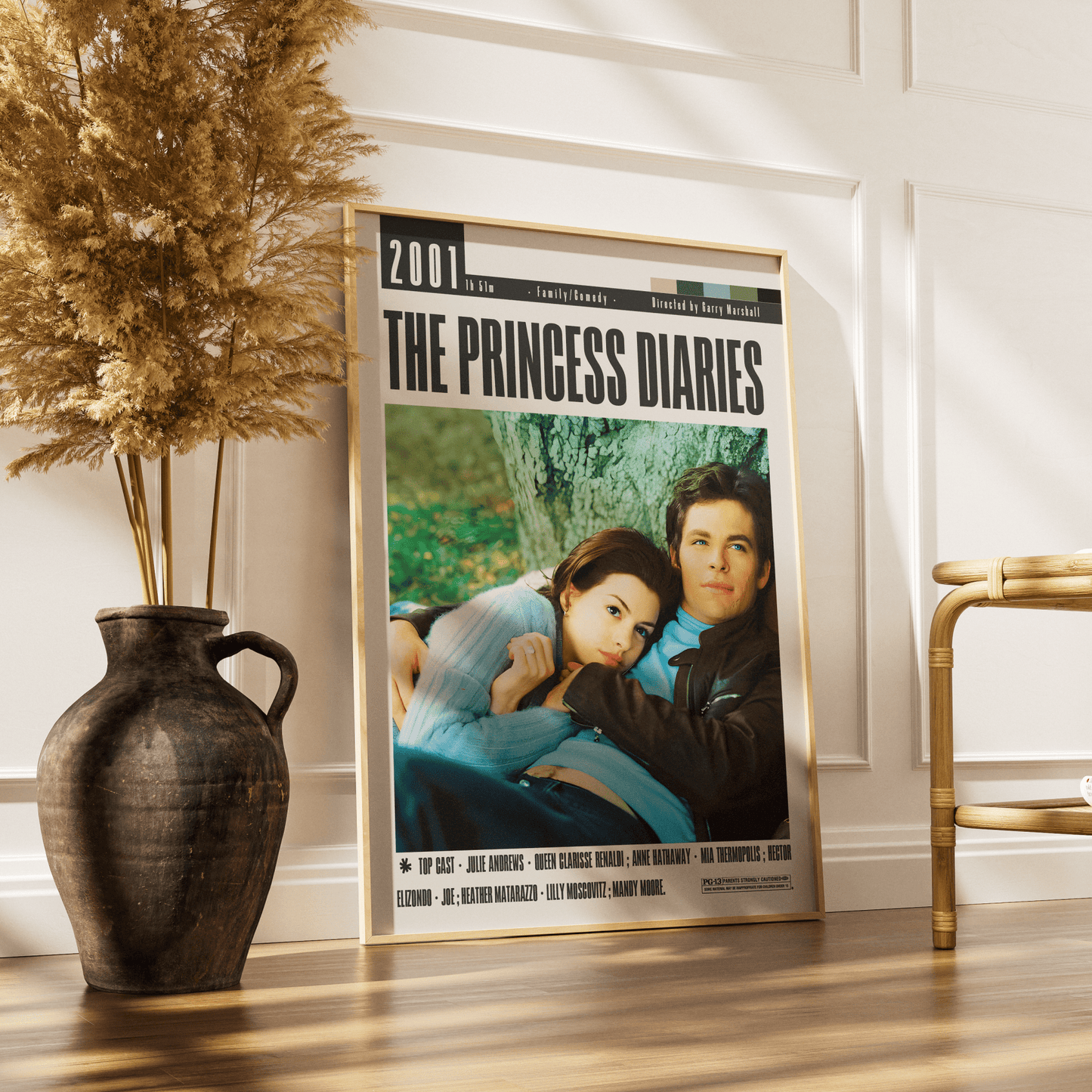 The Princess Diaries 2001 Movie Poster - 98 Types StudioModern Minimal Movies