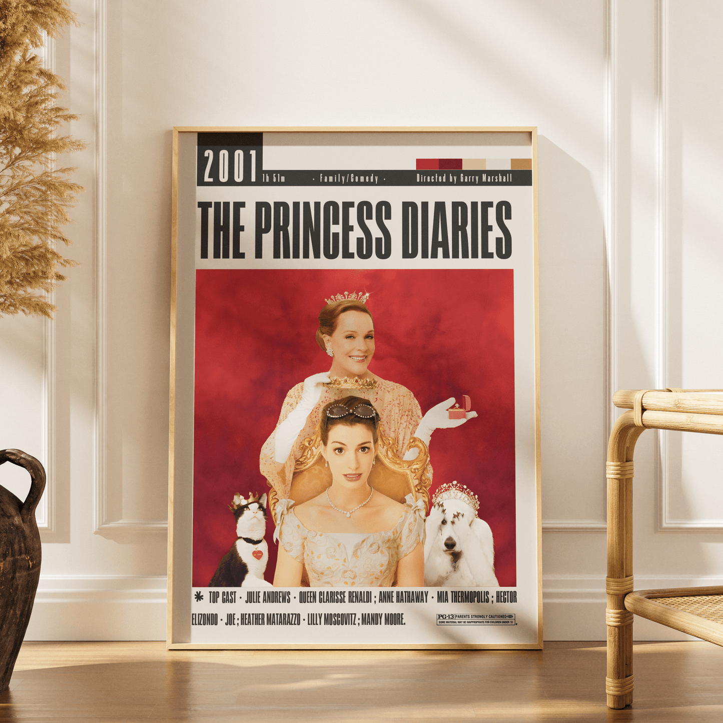 The Princess Diaries (2001) Movie Posters - 98 Types StudioModern Minimal Movies