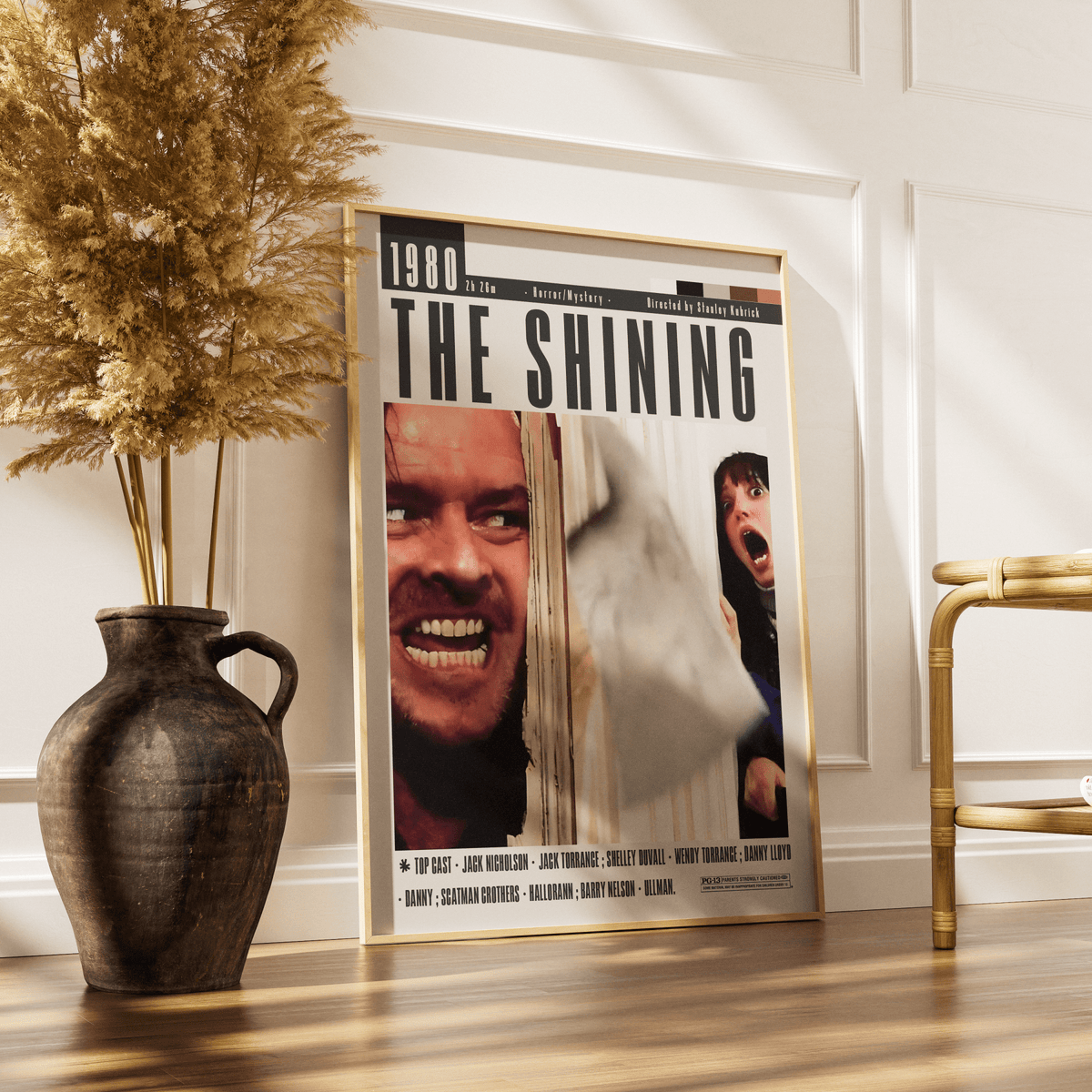 The Shining 1980 Movie poster - 98 Types StudioModern Minimal Movies