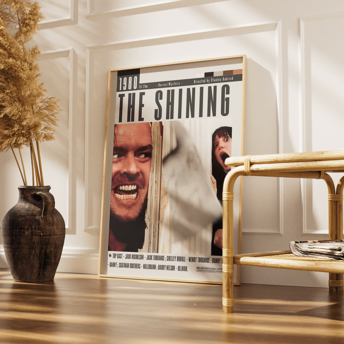 The Shining 1980 Movie poster - 98 Types StudioModern Minimal Movies
