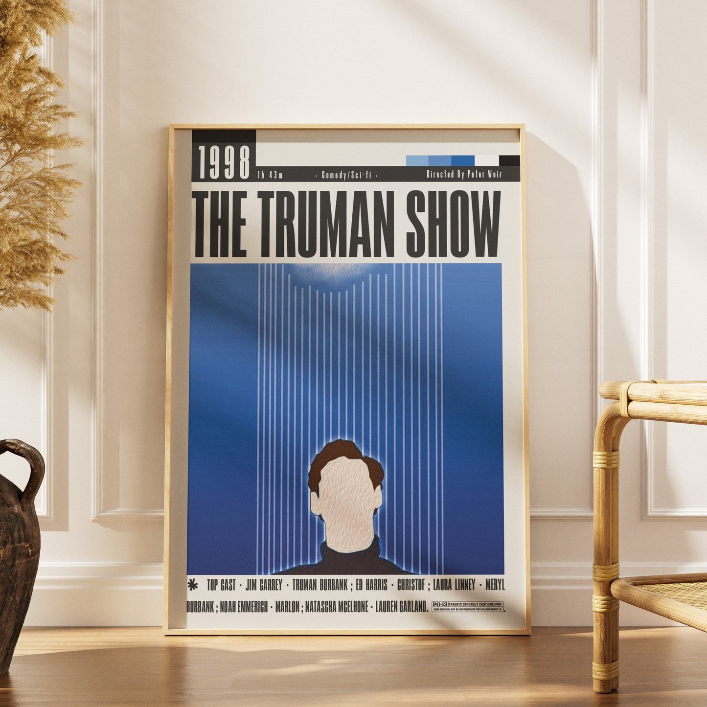 The Truman Show (1998) Movie Posters - 98 Types StudioModern Minimal Movies