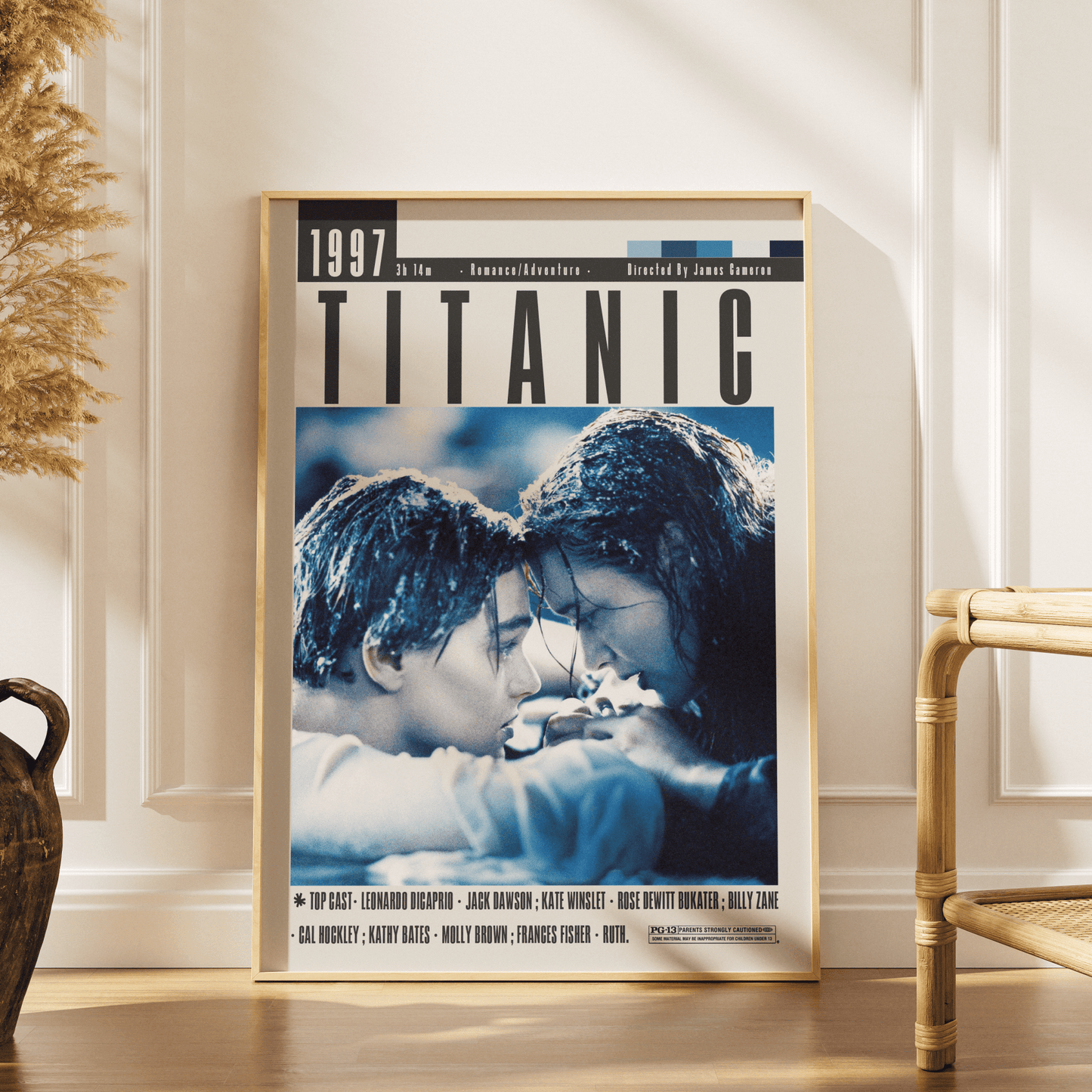 Titanic 1997 Movie Poster - 98 Types StudioModern Minimal Movies