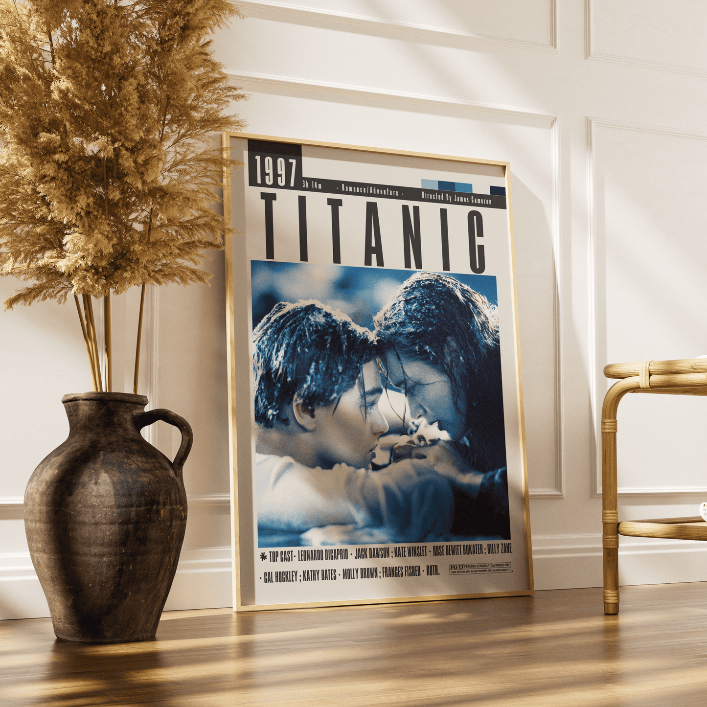 Titanic 1997 Movie Poster - 98 Types StudioModern Minimal Movies