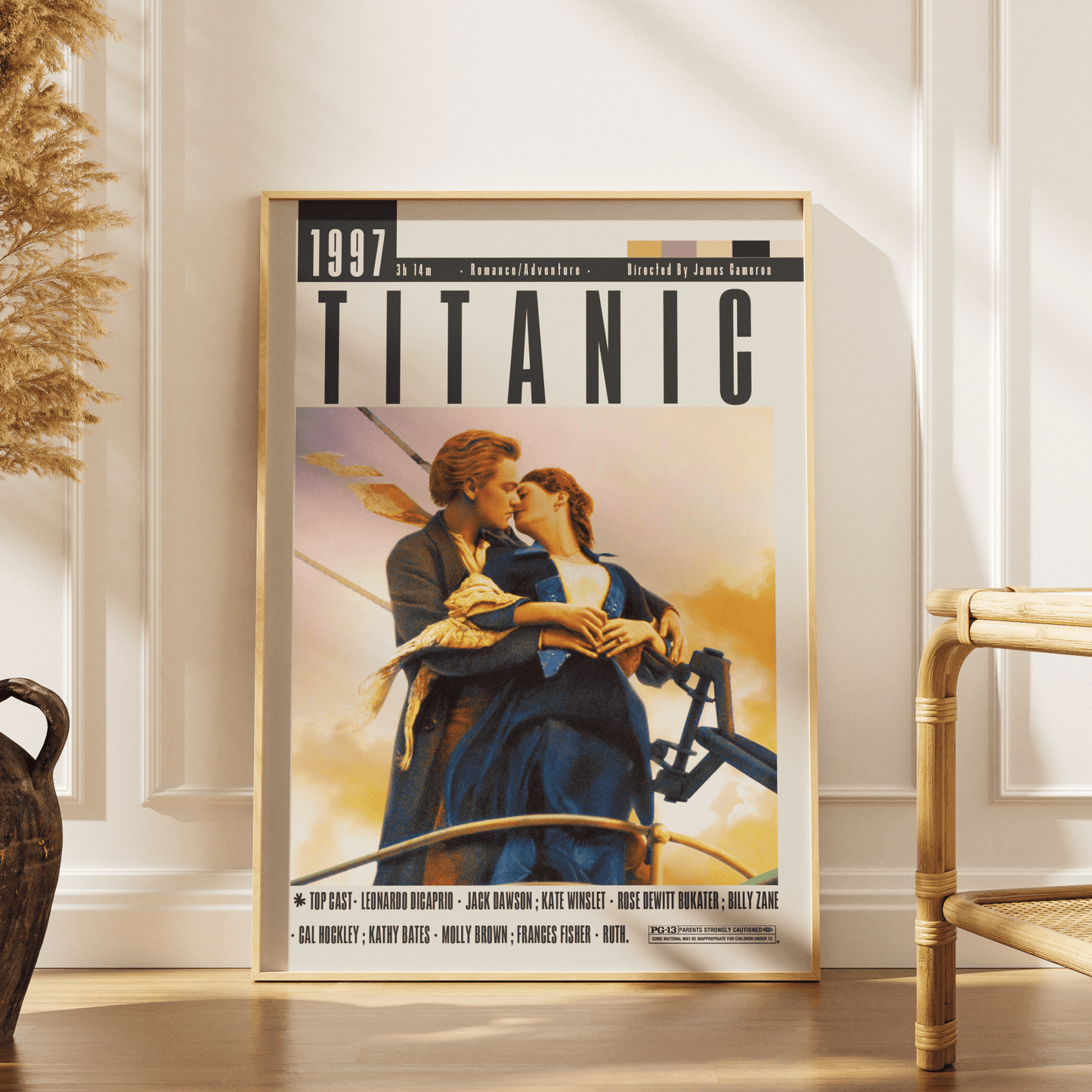 Titanic (1997) Movie Posters - 98 Types StudioModern Minimal Movies