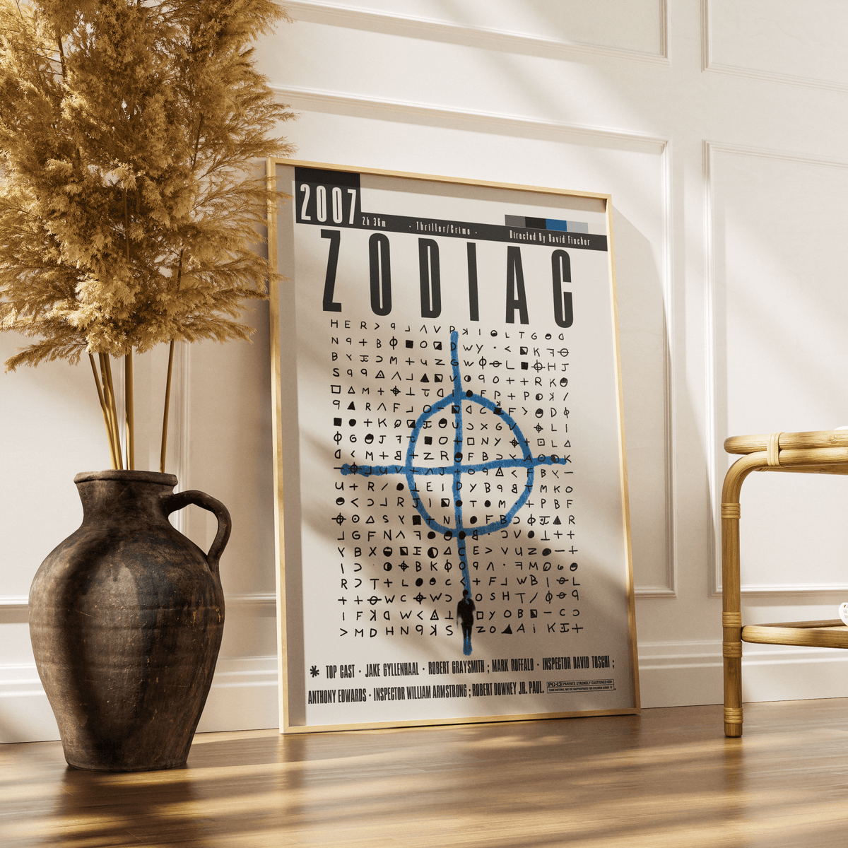 Zodiac (2007) Movie Posters - 98 Types StudioModern Minimal Movies