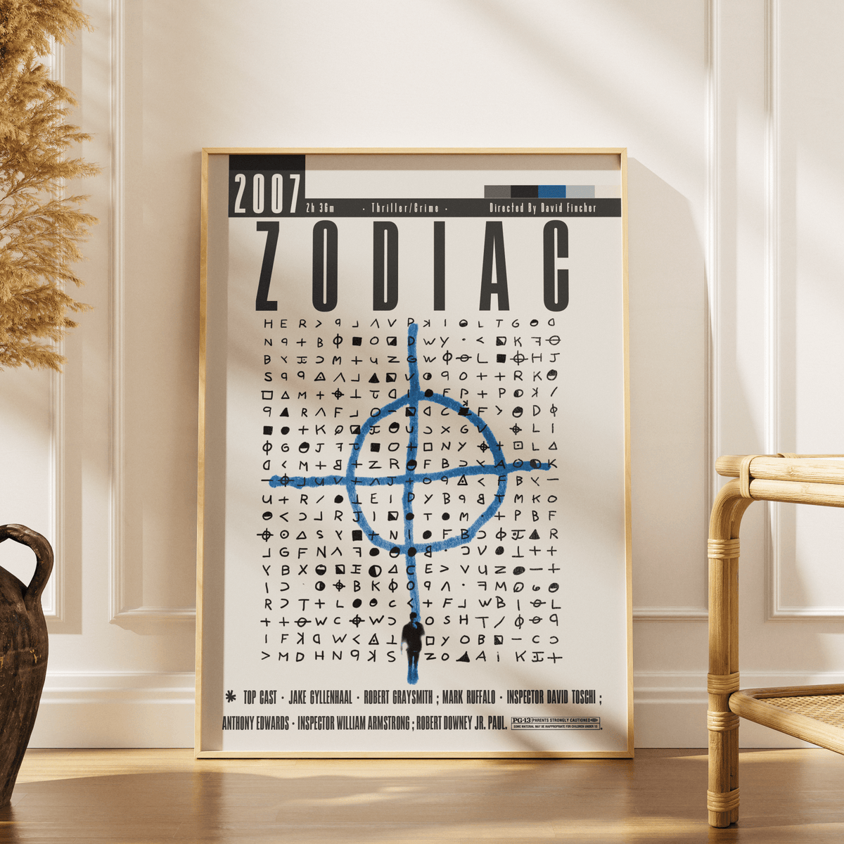 Zodiac (2007) Movie Posters - 98 Types StudioModern Minimal Movies